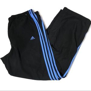 adidas light blue stripes